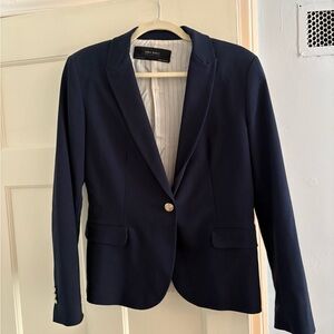 Zara Basic Collection Navy Blazer